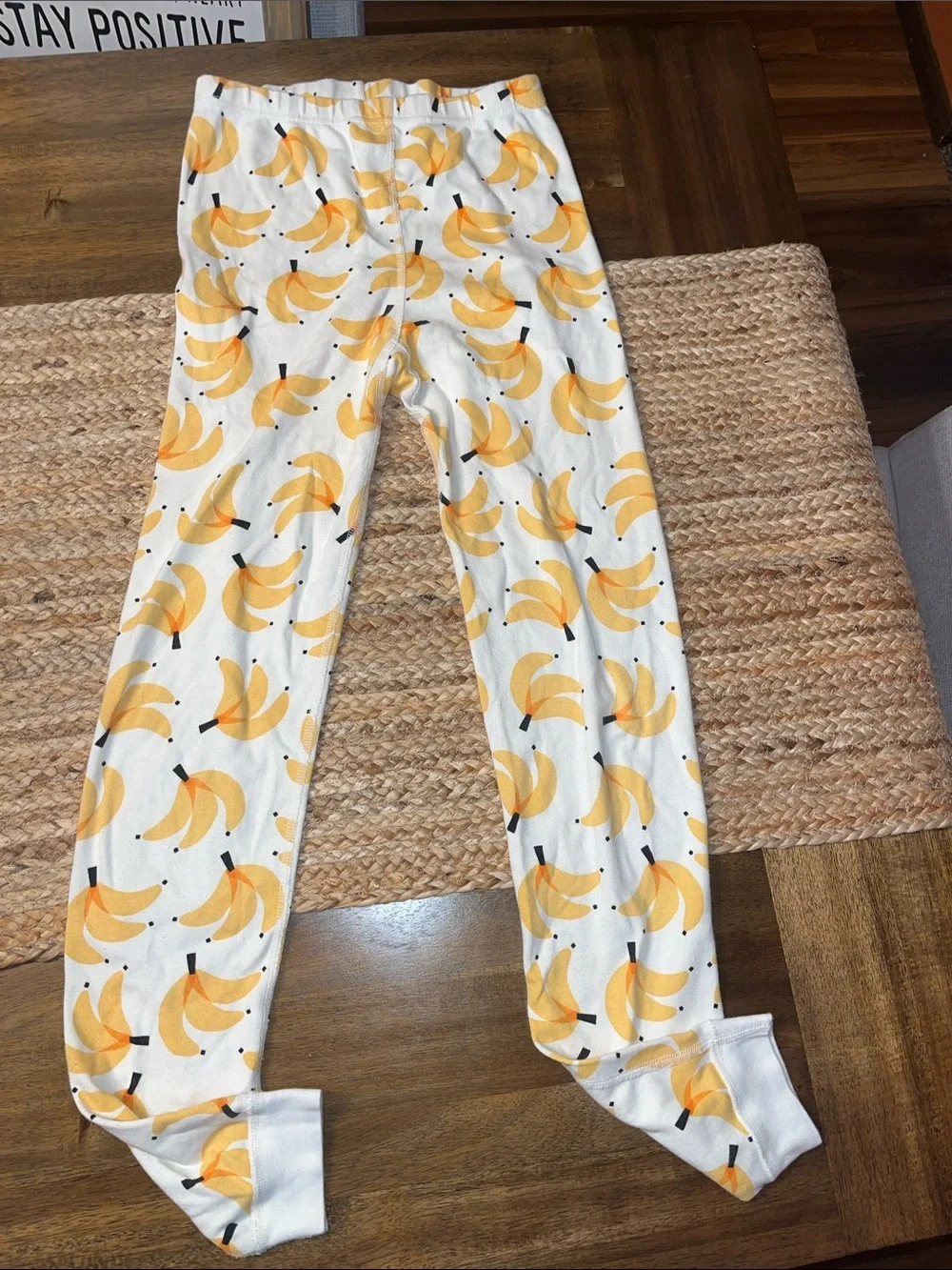 Hanna Andersson 2 pc pajamas size 14-16 Bananas